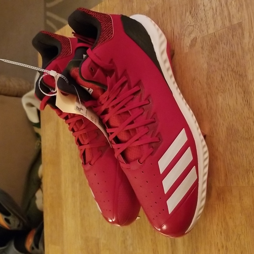 Adidas Men's Icon Bounce Hybrid Cleats size 13.5 NWT